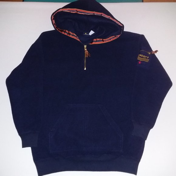 Wonderful vintage 80s Liz sport 1/4 zip  fleece - Picture 1 of 8
